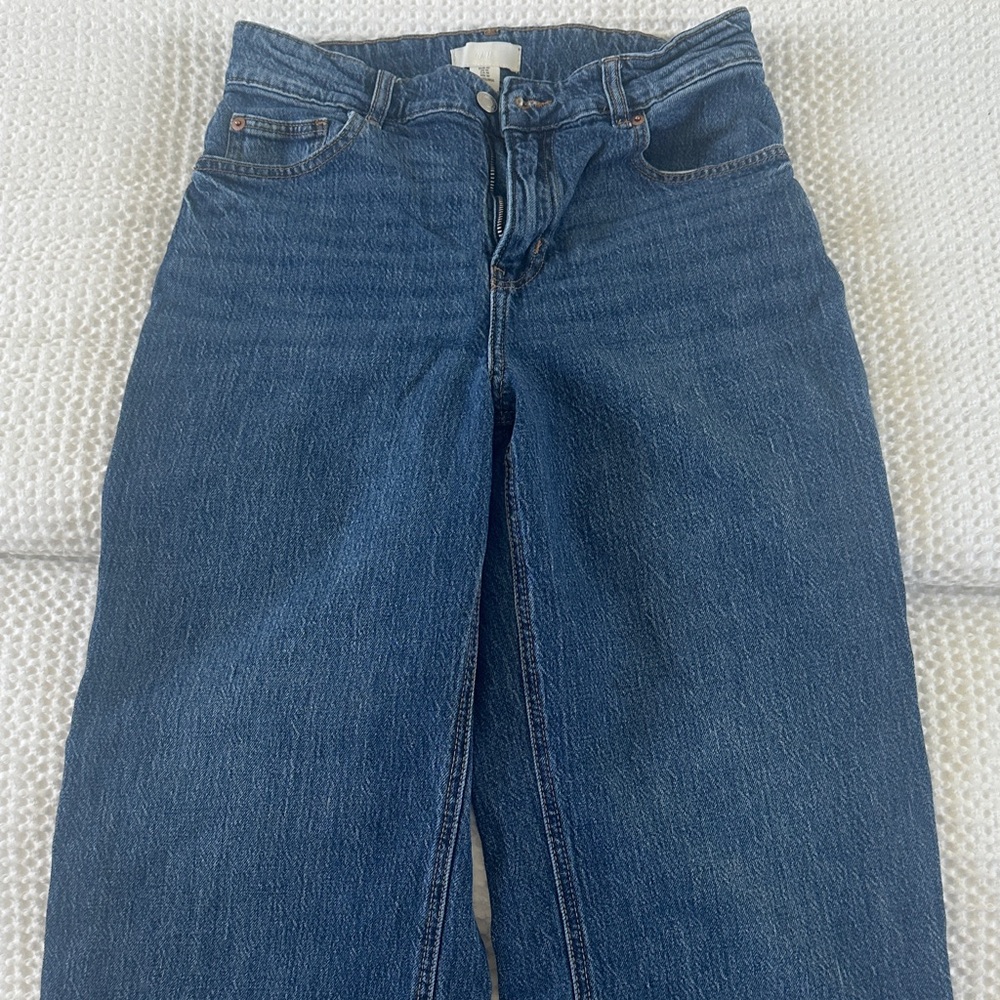 H&M Dark Blue Flare Women's Jeans